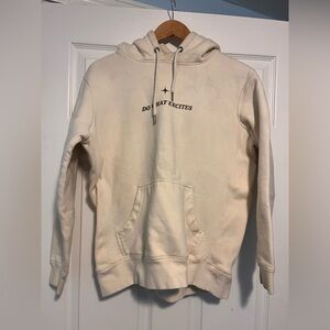 Cream Hoodie
